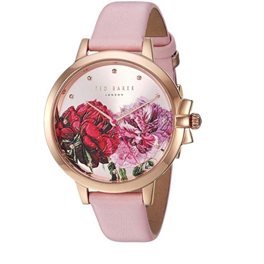 ‘Ruth' Stainless Steel Quartz Watch Pink